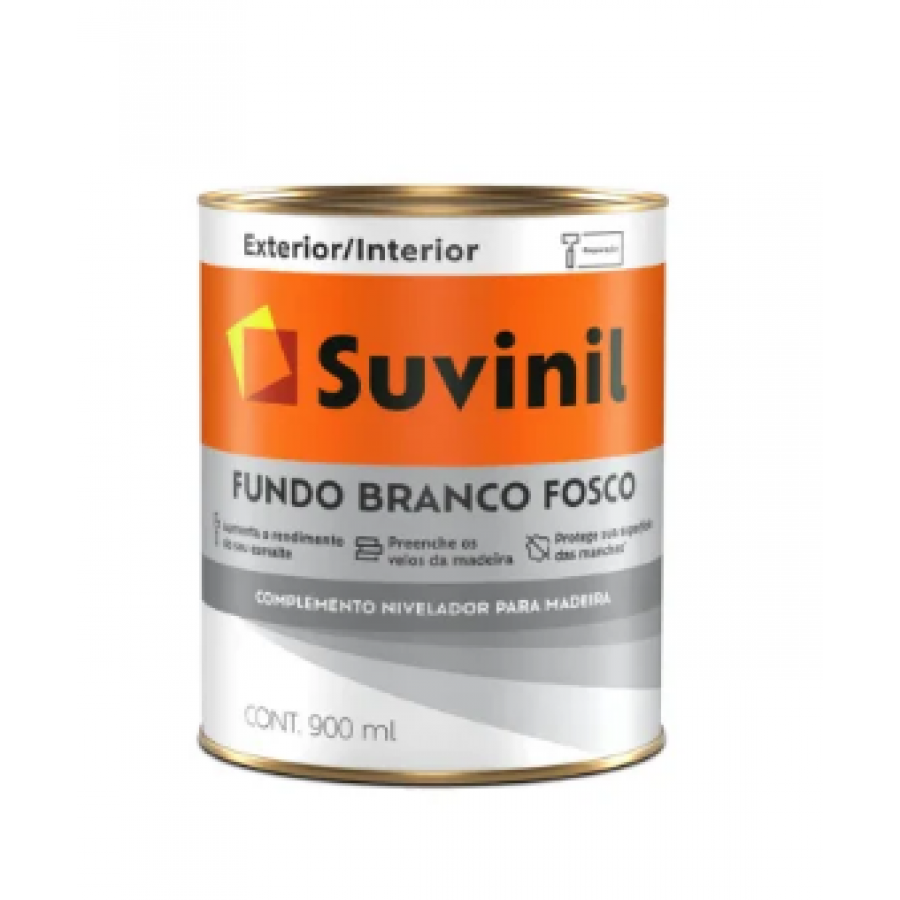 Fundo Branco Fosco 900ML - SUVINIL