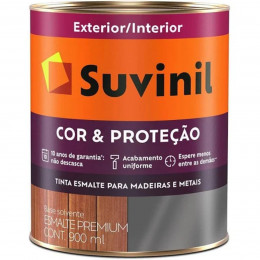 Tinta Esmalte Sintético Cor & Proteção Tabaco Brilhante 900ML - SUVINIL