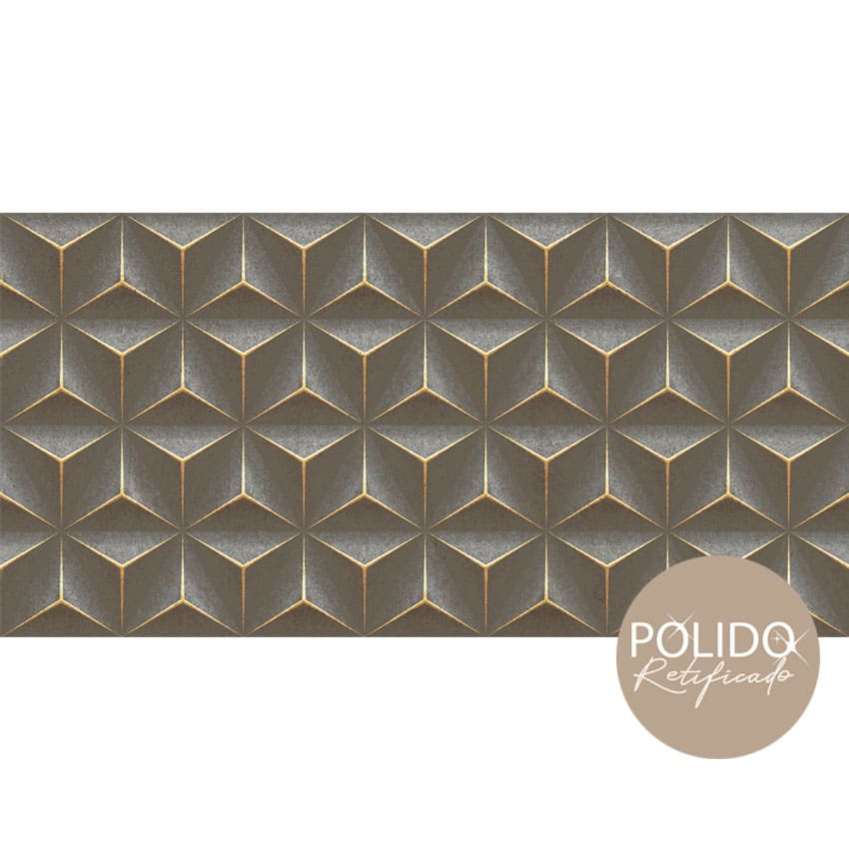 SEMIGRES GRAN DIAMANTE BLACK POLIDO RETIFICADO 60X120 A CX2.16 FORMIGRES
