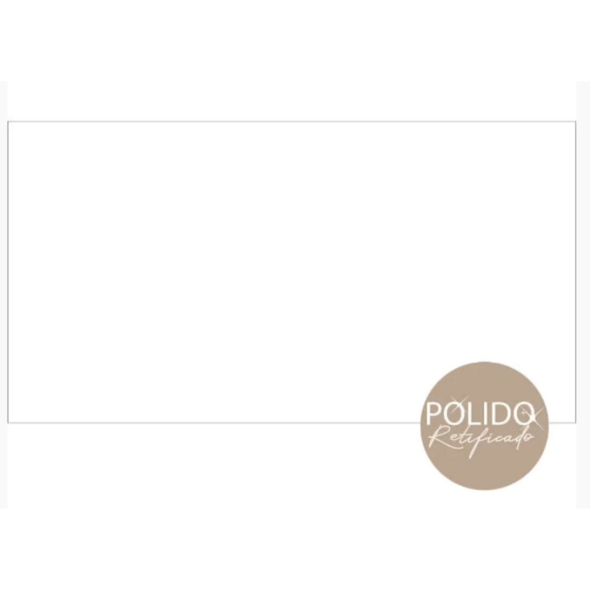 SEMIGRES BRANCO MATE RETIFICADO 60X120 A CX2.16 FORMIGRES