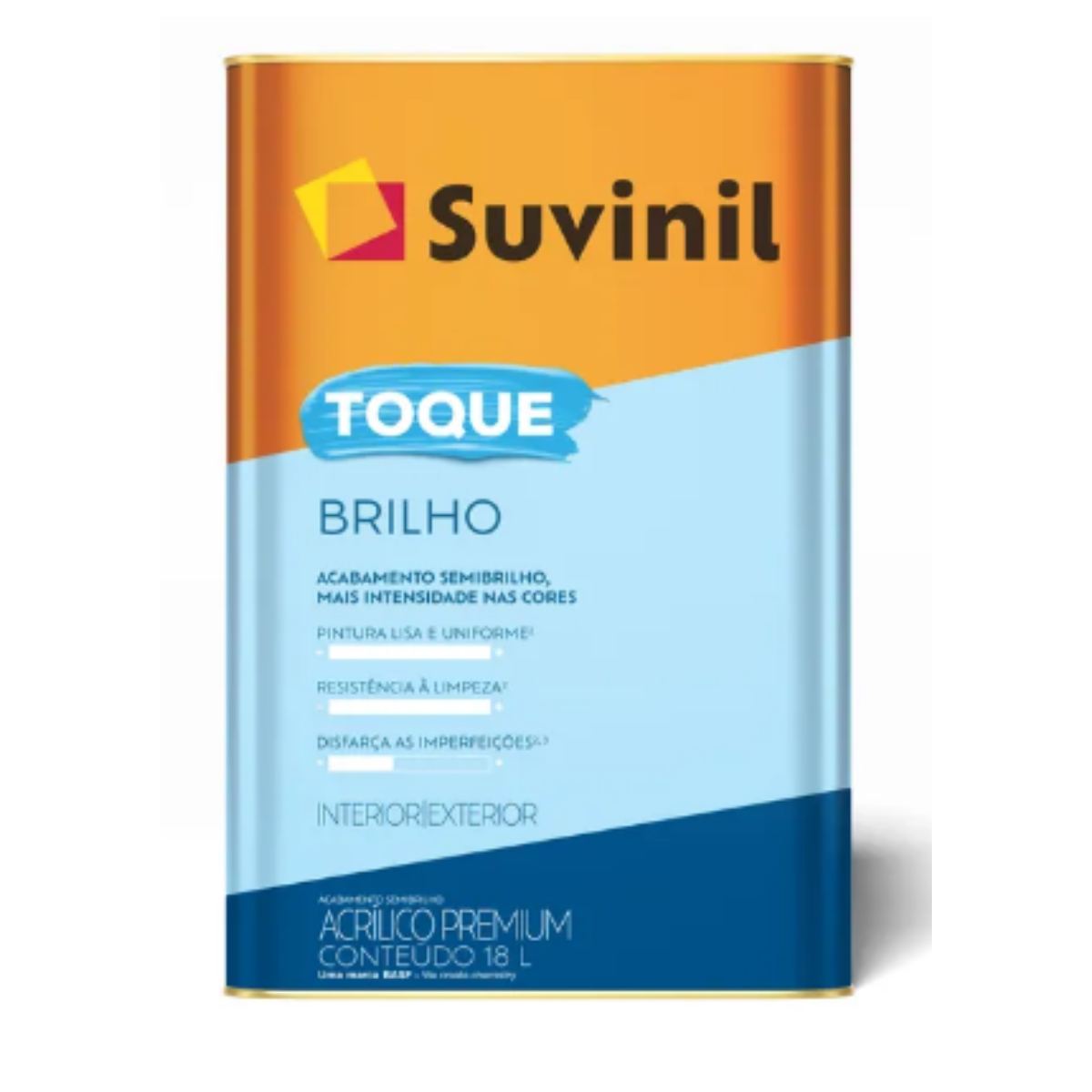TINTA TOQUE BRILHO BRANCO NEVE 18L SUVINIL