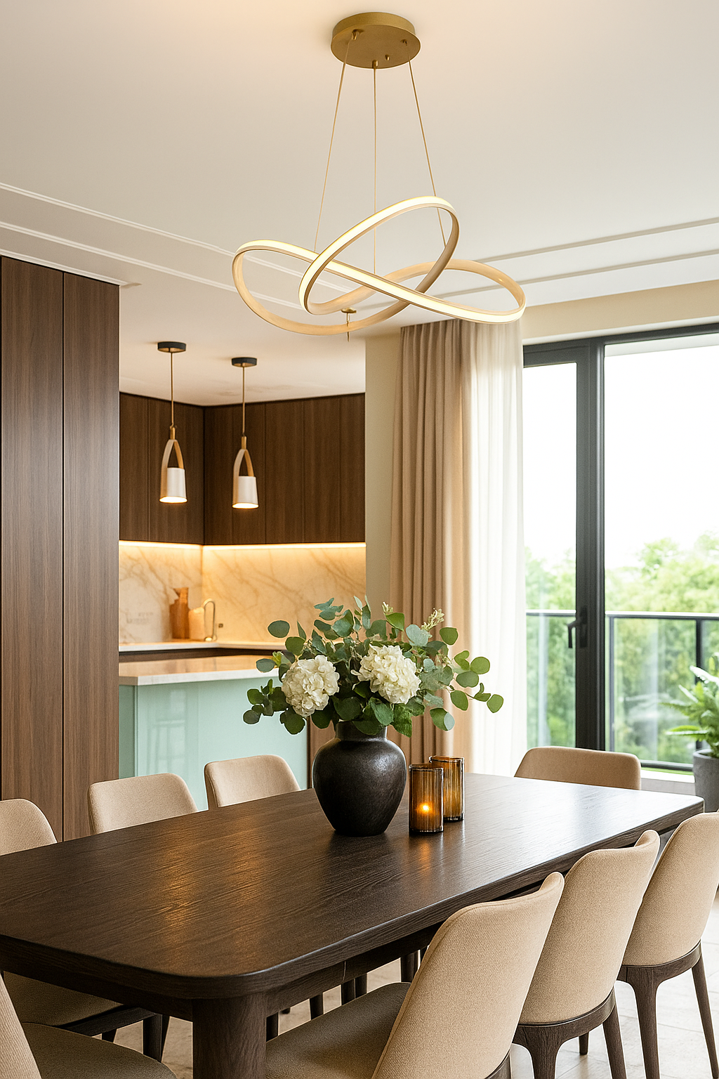 LUMINARIA PENDENTE ESPACIAL DOU 33W 55CM GOOD - Imagem 2