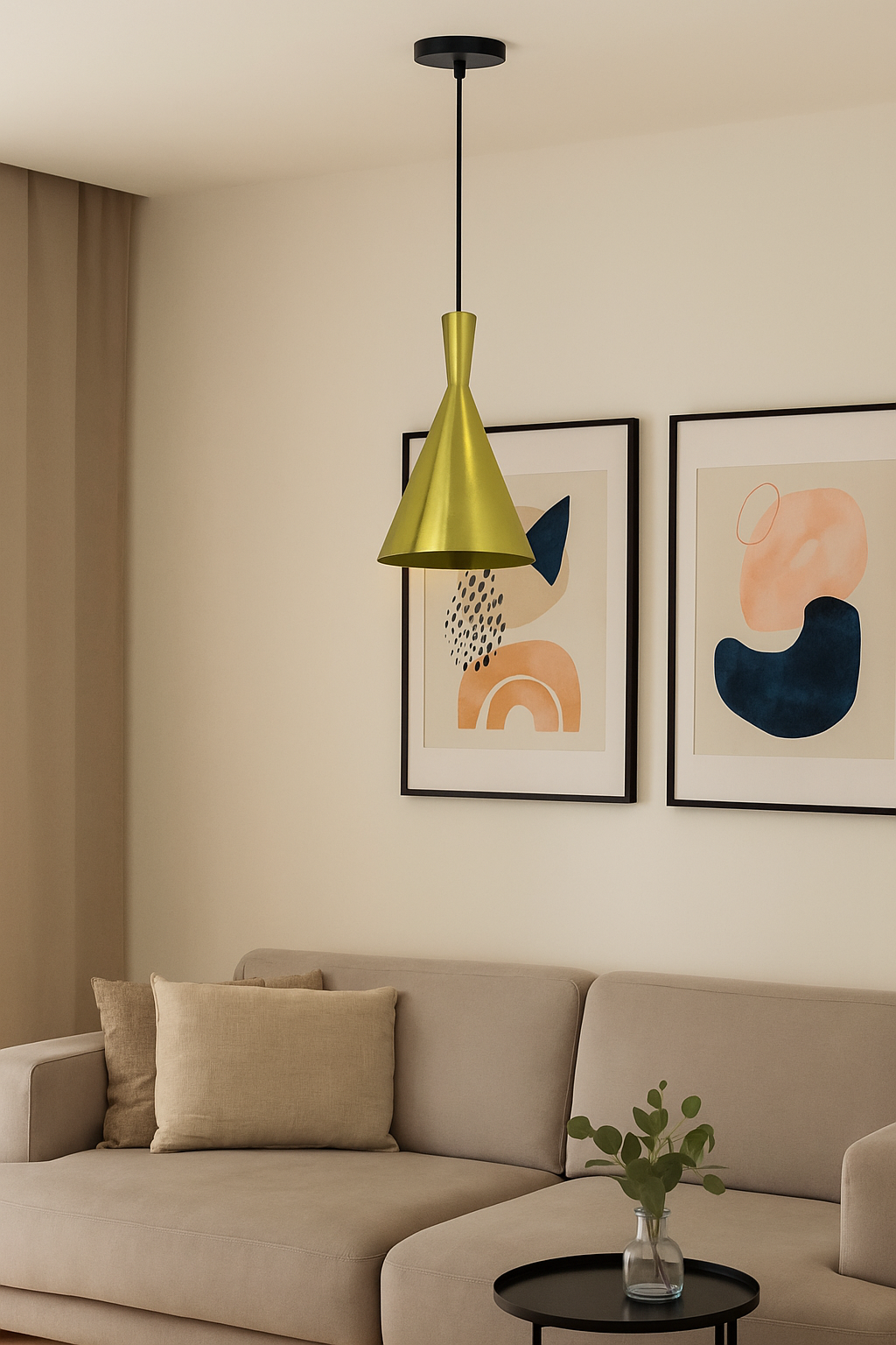 LUMINARIA PENDENTE METALIC DOU 18CM GOOD - Imagem 2