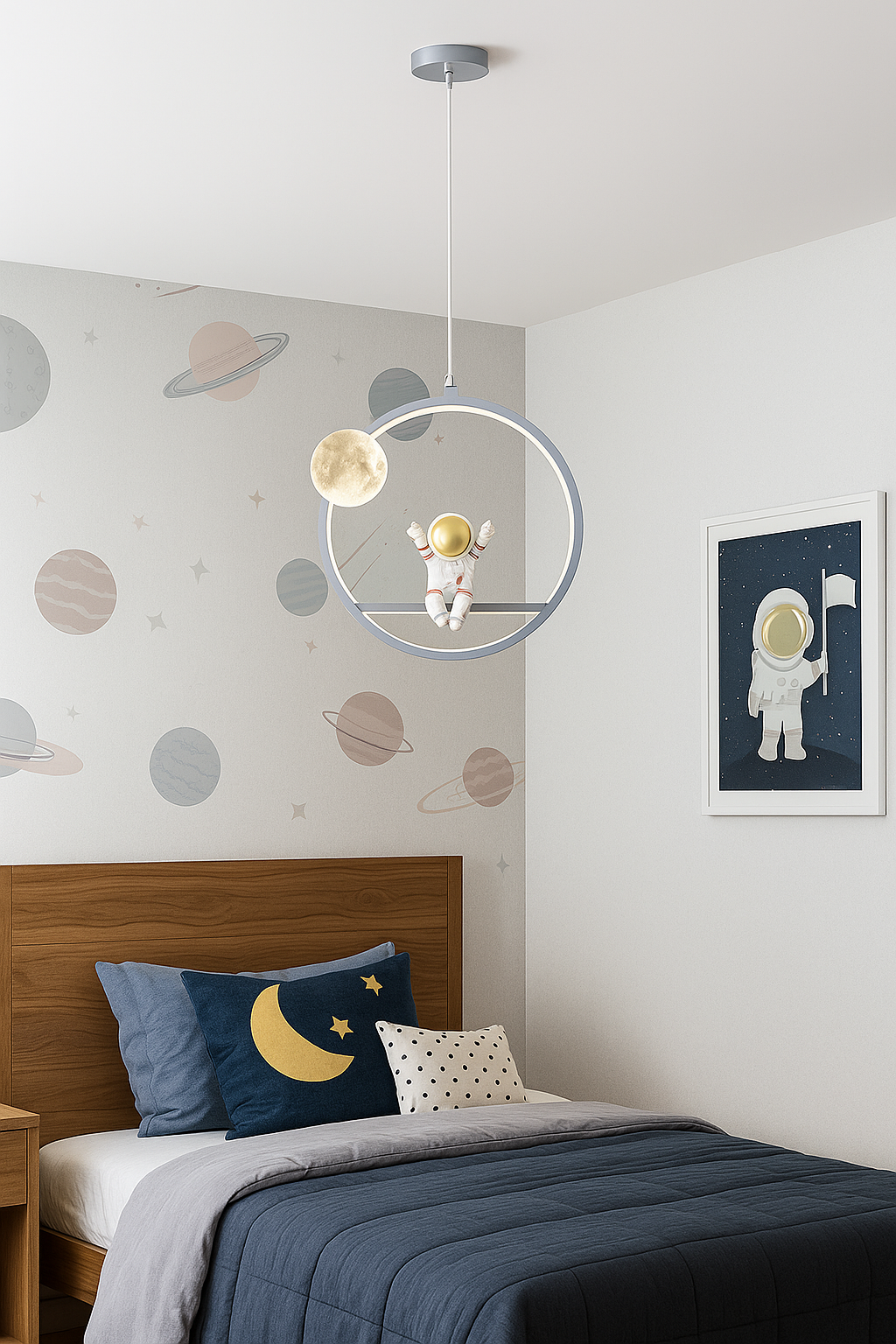 LUMINARIA ASTRONAUTA 18W 26CM GOOD - Imagem 2