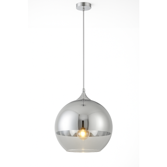 LUMINARIA PENDENTE SIMPLES BOLA CR 15CM GOOD