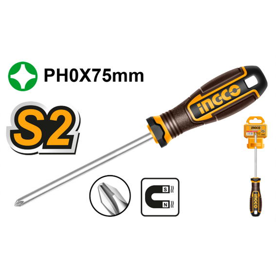 CHAVE PHILIPS 3X75MM HSDPH0075 INGCO