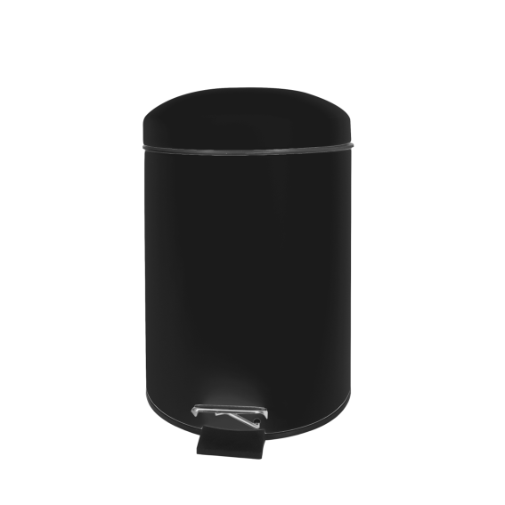 LIXEIRA  AÇO PEDAL PT ONIX 5L GOOD