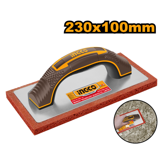 DESEMPENADEIRA BORRACHA 23X10CM HSFR24008 INGCO