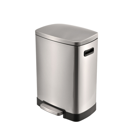 LIXEIRA INOX PEDAL 50L GOOD