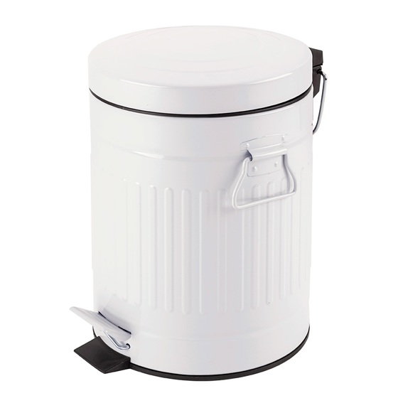LIXEIRA INOX PEDAL 5L VINTAGE BR GOOD