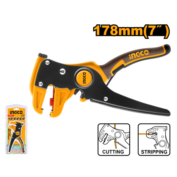 ALICATE DESENC/CORTADOR 7'' HWSP15608 INGCO