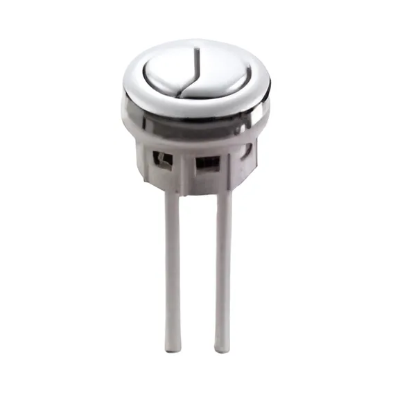 BOTÃO PARA CAIXA ACOPLADA SUPERIOR CROMADA DUPLO BADC25 GOOD