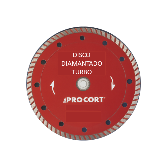 DISCO DIAMANTADO SEG 7''X25.4MM PCDBH180 PROCORT