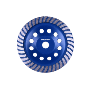 DISCO DIAMANTADO TURB DESBASTE 115MMX22.23MM PROCORT