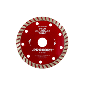 DISCO DIAMANTADO TURBO 110X20MM PCDBK110 PROCORT