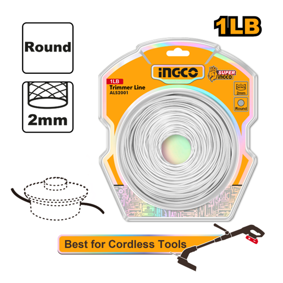 FIO NYLON 2.0MM ALS2001 INGCO