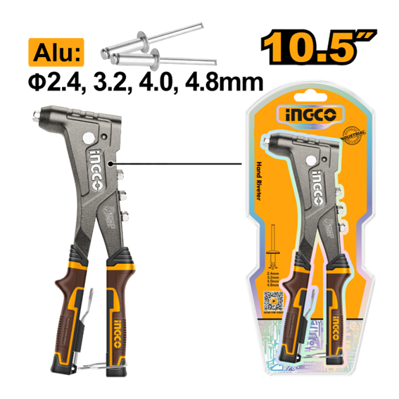 ALICATE REBITADOR MANUAL 10.1/2'' HR105 I