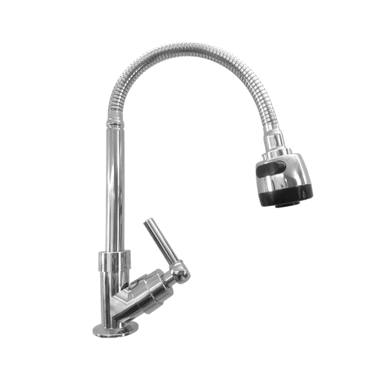 TORNEIRA DE COZINHA MESAFLEXÍVEL 1/4V CROMADO GD-5000C GOOD