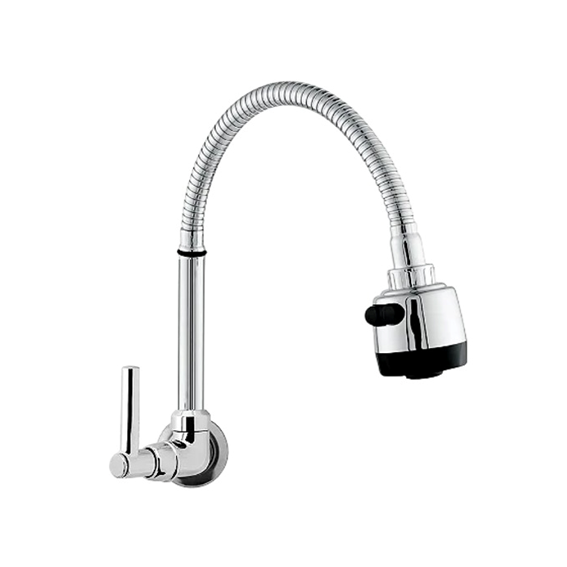 TORNEIRA DE COZINHA PAREDE FLEX 1/4V CROMADO GD-5330C GOOD