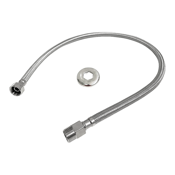 ENGATE FLEXÍVEL INOX 40CM 1/2'GD-H0040EF GOO