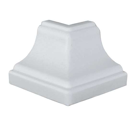 CANTO EXTERNO PVC 4 PEÇAS BRANCO NEVE GOOD