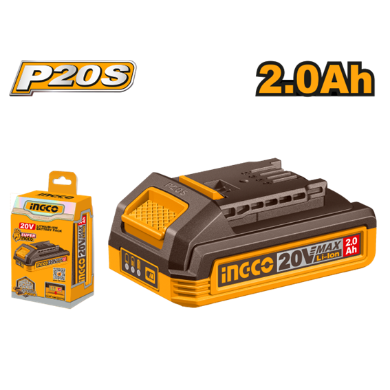 BATERIA LITIO 20V 2.0 AH FBLI2001 INGCO