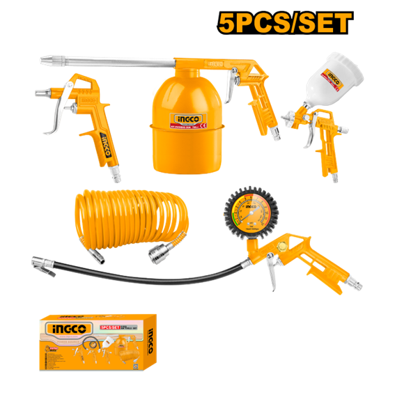 KIT PINTURA COMPRESSOR 5PEÇAS AKT0053-1 ING
