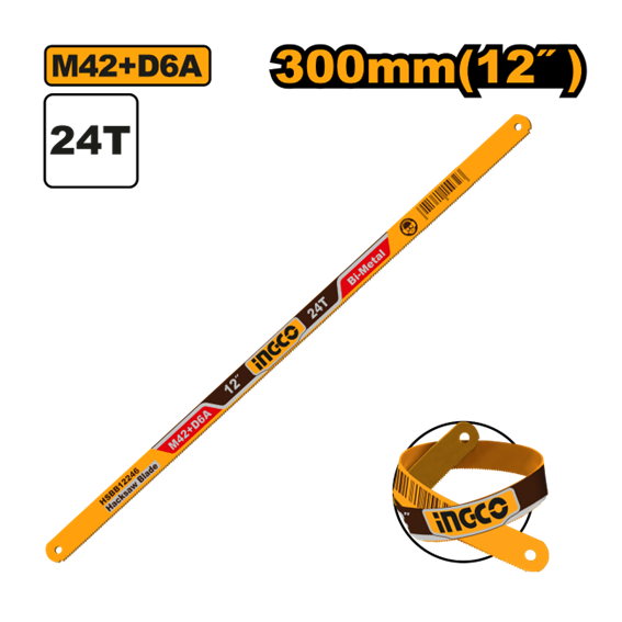 LÂMINA PARA SERRA MANUAL 12'' 24D HSBB12246 INGCO
