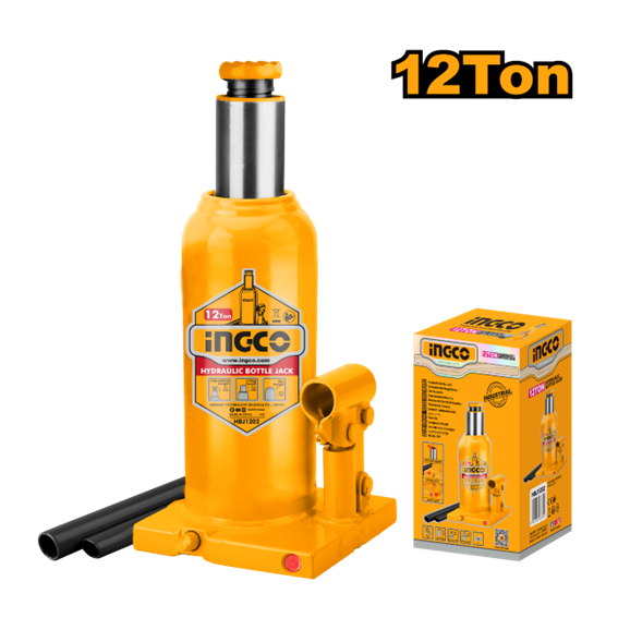 MACACO GARRAFA 12T HIDRÁULICO HBJ1202 INGCO