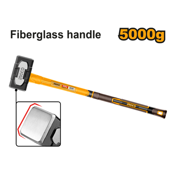 MARRETA QUADRADA 5KG FIBRA HSTH83598 ING