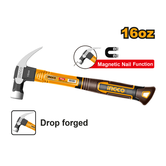 MARTELO UNHA 29MM HCH81016 INGCO