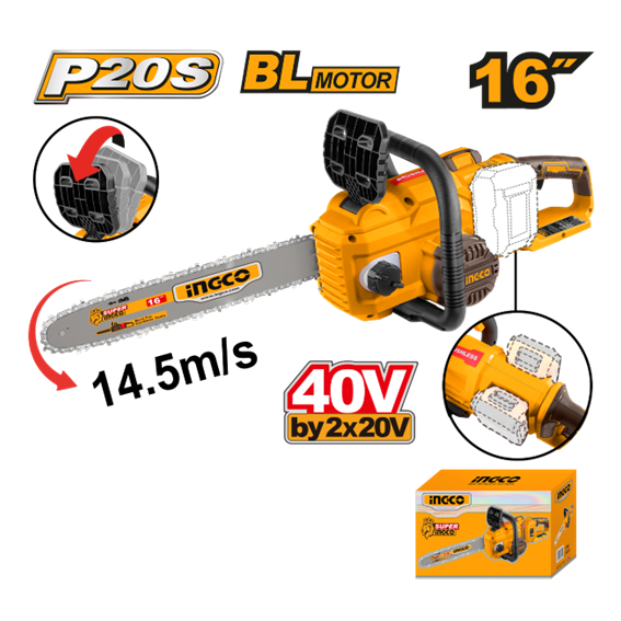 MOTOSSERRA 16'' 20V CGSLI40168 INGCO