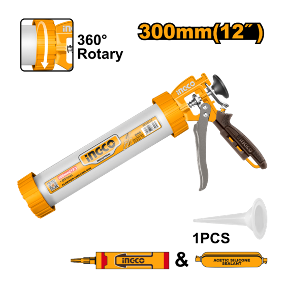 PISTOLA APLICADORI 12'' TUBULAR HCG0112 INGCO