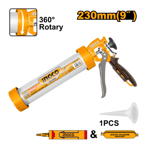PISTOLA APLICADORI 9'' TUBULAR HCG0109 INGCO