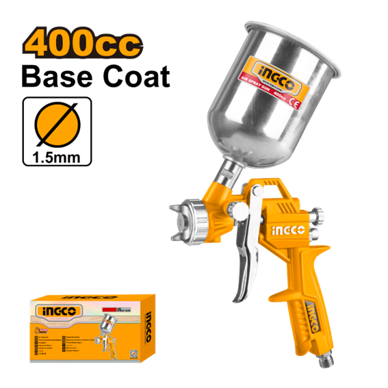 PISTOLA DE PINTURA 400CC ASG4041 INGCO