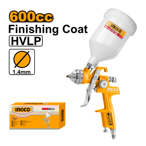PISTOLA DE PINTURA 600CC ASG1061 INGCO
