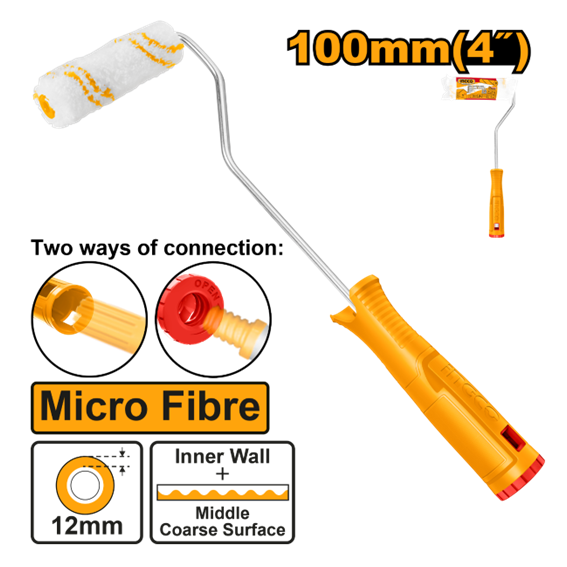 ROLO MCFIBRA 10CM 12MM GARFO HRHT281002 INGCO