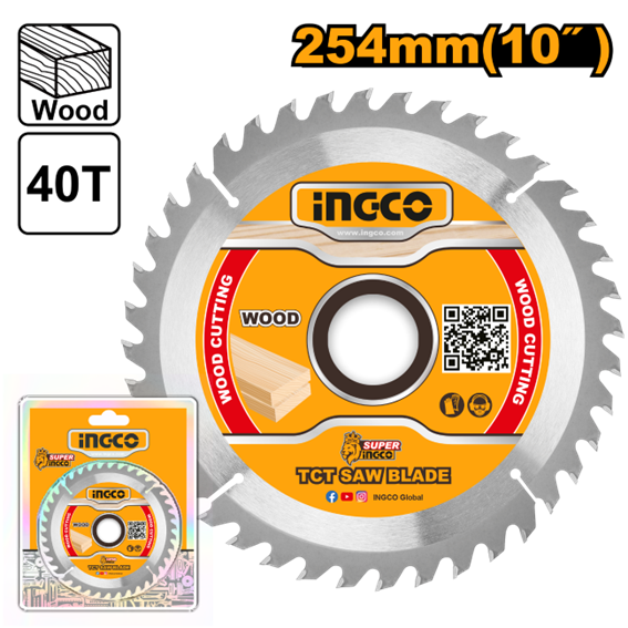 SERRA VIDEA 10'' 254X30X40D TSB125425 INGCO