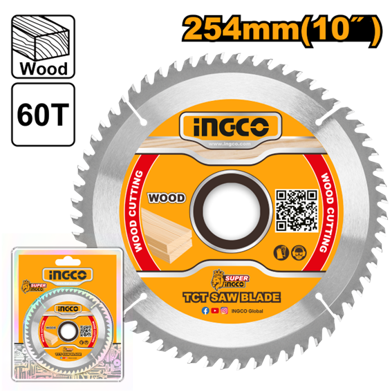 SERRA VIDEA 10'' 254X30X60D TSB125423 INGCO