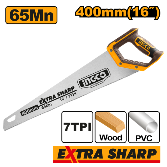 SERROTE CARPINTEIRO 16'' HHAS15400 INGCO