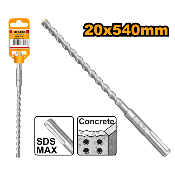 BROCA SDS MAX 20X540MM DBH1242005 INGCO