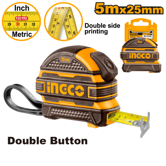 TRENA 05MX25MM EMBORRACHADA HSMT08525 INGCO