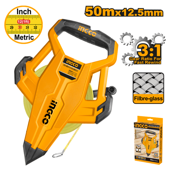 TRENA FIBRA VIDRO 50MT HFMT8350 INGCO
