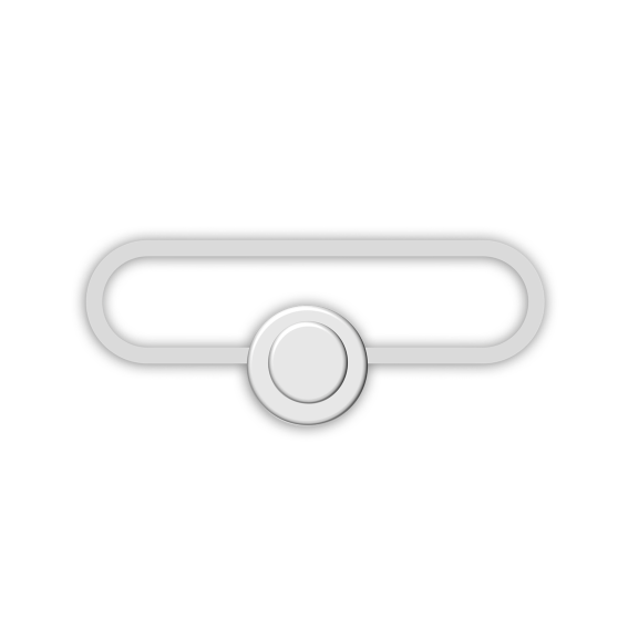 ARANDELA OVAL BRANCA 7W 24CM GOOD