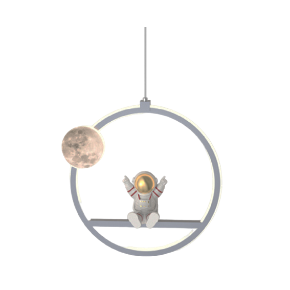 LUMINARIA ASTRONAUTA 18W 26CM GOOD