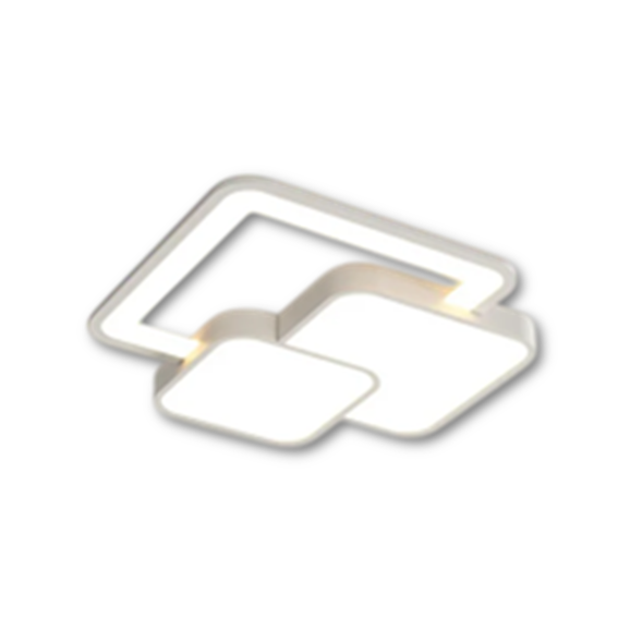 LUMINARIA DE TETO CETUS BRANCA LED 35W 50CM GOOD