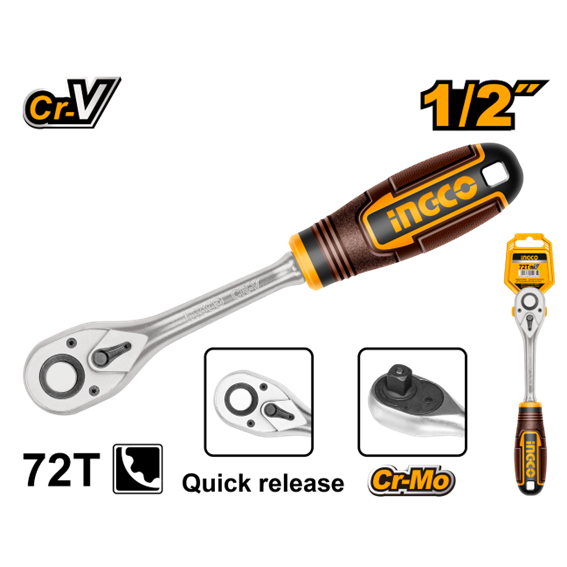 CHAVE CATRACA 10MM HRTH0812 INGCO