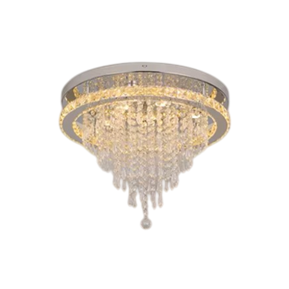 LUMINARIA DE TETO CRISTAL LUXO 60CM GOOD