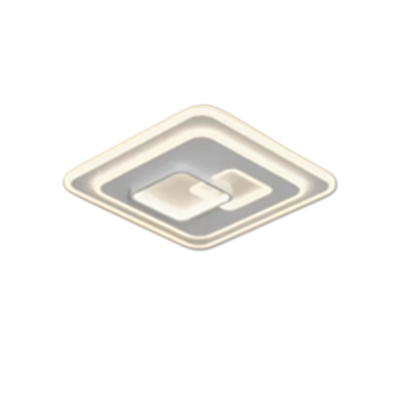 LUMINARIA DE TETO SQUARE BRANCA LED 50W 50CM GOOD