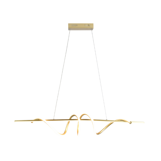 LUMINARIA PENDENTE ESPIRAL DOU 41W 100CM GOOD